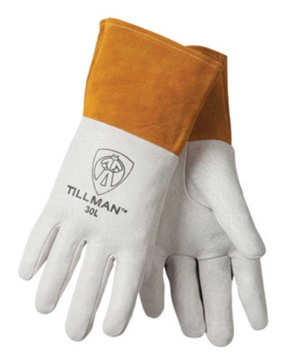 Tillman 30 Top Grain Pigskin Tig Welding Gloves Medium, Large, Xl 30l 30m