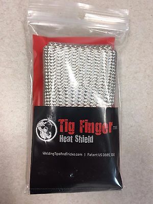 The Original Tig Finger Weld Monger Welding Glove Heat Shield Cover *free Ship*
