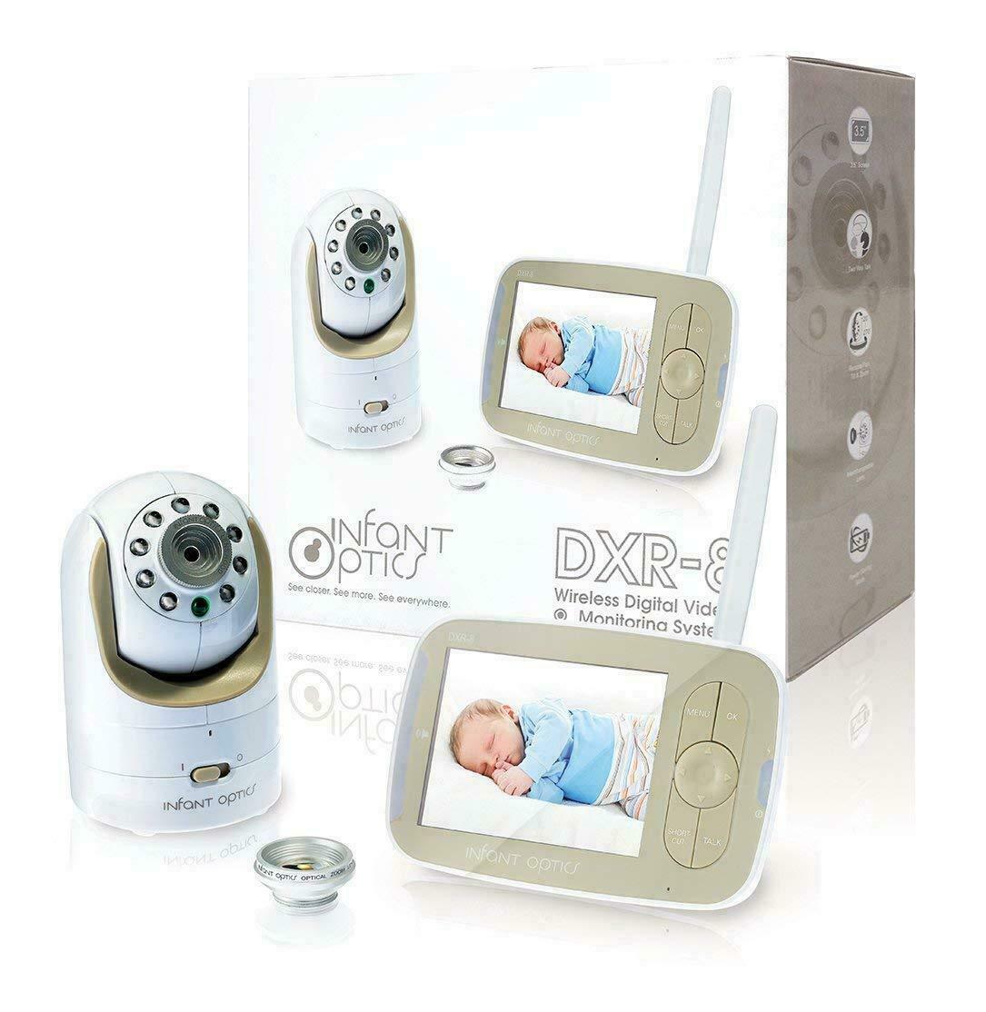 New! Infant Optics Dxr-8 Video Baby Monitor With Interchangeable Optical Lens